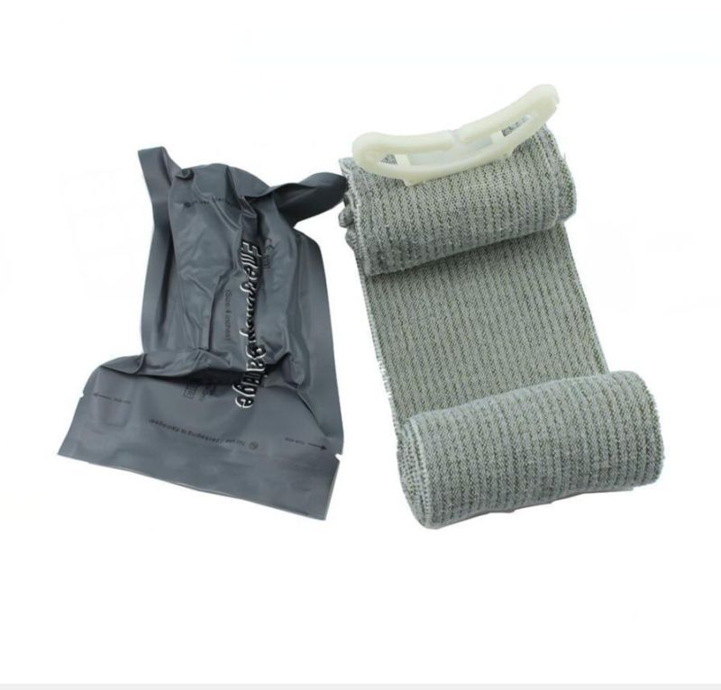 First Aid Fast Effextive Convenient Hemostasis Emergency Wound Dressing High Elastic Thick Sterile Bandage Single-Operator Tourniquet Bandage