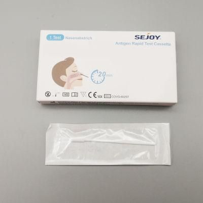 Pei/Bfarm Antigen Self Test Kit Antigen Saliva/Nasal Swab