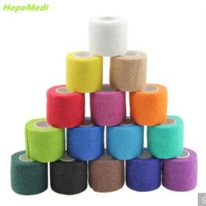 Wholesale Tear Easily Elastic Self Adhesive Bandage Cohesive Bandage CE Approval