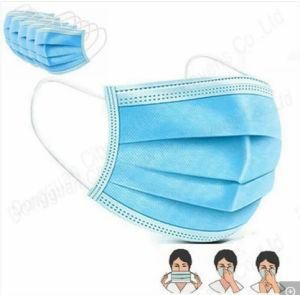3 Layers Steril Disposable Face Mask, Sugical Mask, Non Woven Cover, Earloop, Bfe Efficiency &gt;=99.6%