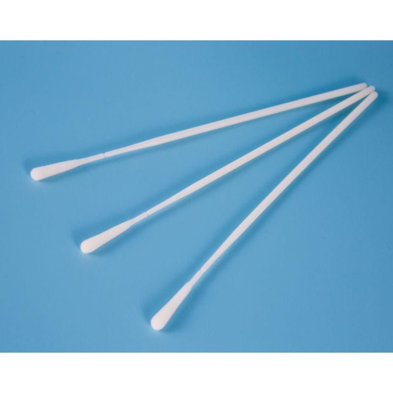 Disposable Flocked Np Collection Sampler Nasal/Throat Swab