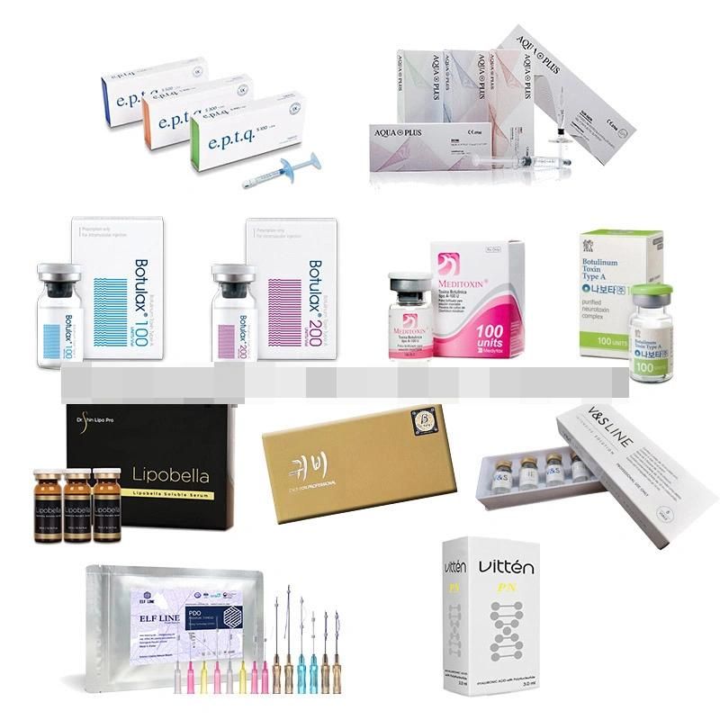 Hong Kong Wrinkle Remover Hyaluronic Acid Dermal Fillers for Lips and Facelifts Cross Linked Derm From Aqua Plus