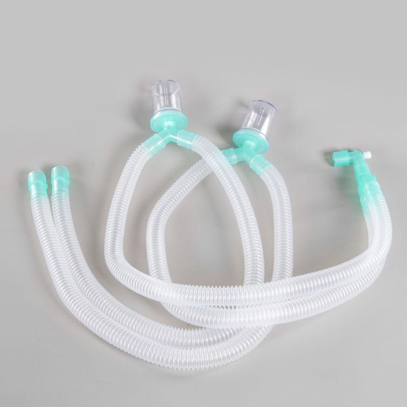 1.6m Medical Disposable Anesthesia Breathing Circuit Tube Neonate Breathing Circuit Anesthesia Circuit Kit