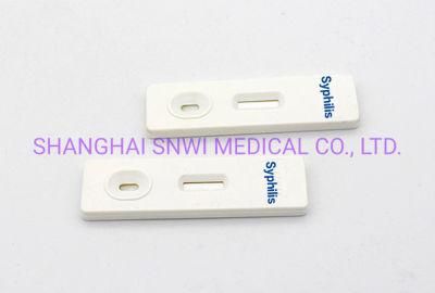 High Accuracy Medical Diagnostic One Step Anti Rapid Screen Syphilis Test (Cassette/Strips) Kit