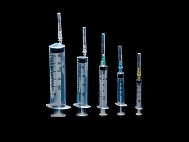 Disposable Plastic Syringe Medical Disposables 3 Parts Syringes