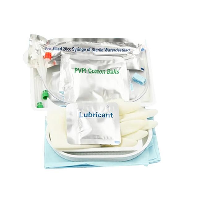 Medical 10 Catheter Angel Disposable One Way Latex Foley Catheter