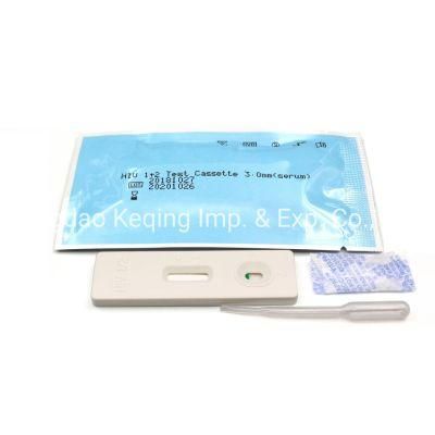 Factory Supplier Whole Blood Hbsag/HIV/HCV/Syphilis/Combo Rapid Test Kit Casset CE Approved