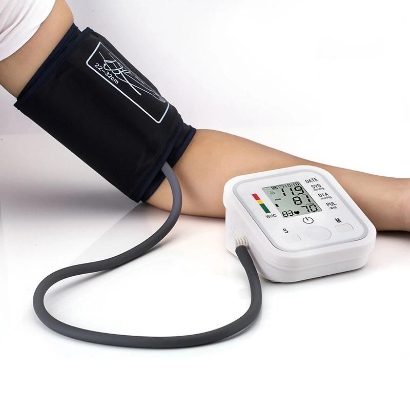 Electronic Automatic Upper Arm Blood Pressure Meter Home Use Care Device Blood-Pressure Cuff