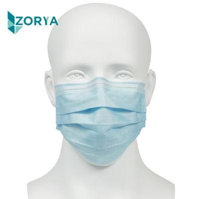 Shelf Life 2 Years CE/En14683 Certificate Premium Upgraded Disposable Face Mask Hygienic 3 Ply Medical Mask