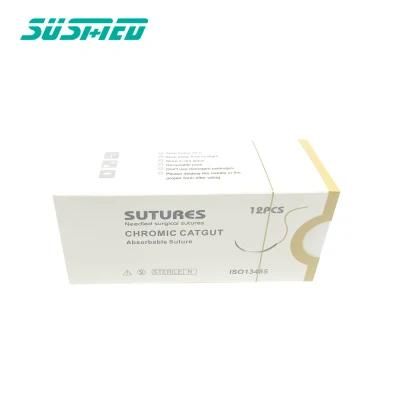 Medical Sterile Absorbable Poliglecaprone Surgical Sutures