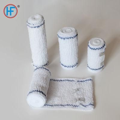 Mdr CE Approved Hf Medical Crepe Bandage with Cotton and Spandex