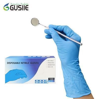 Powder Free Blue/Pink Disposable Medical Nitrile Gloves