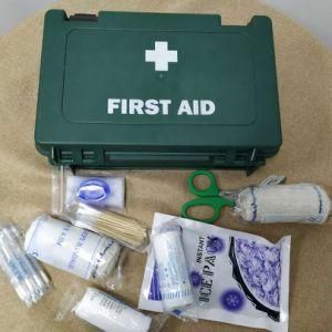FDA Ce ISO Approval Plastic Box First Aid Kit First Aid Box for Hiking, Backpacking, Camping, Travel, Car &amp; Cycling