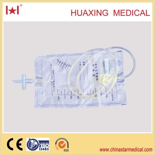 Urine Bag, Anti-Reflux Flutter Valve, T Valve, Screw Valve, Pull-Push Valve