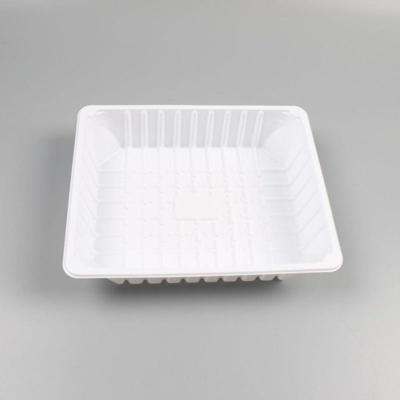 27.5X22.2X6.1cm Disposable Plastic Tray Big Pallet for Medical Hospital