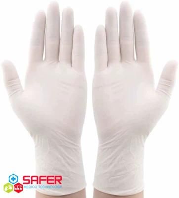 Heavy Duty 9 Inch 6.5 Mil Non-Sterile Latex Glove Powder Free