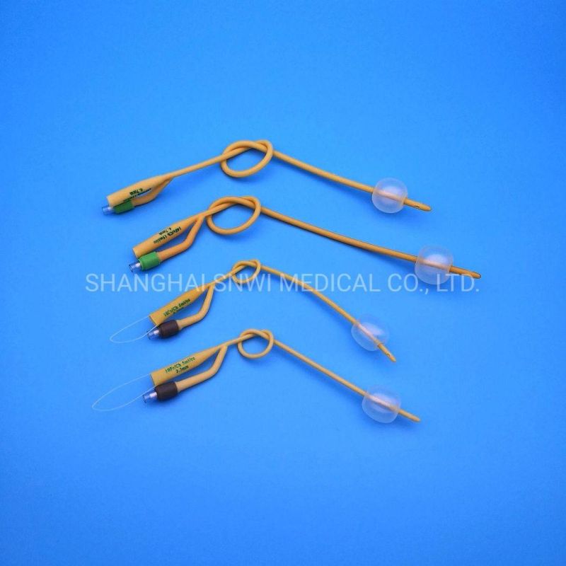 Medical Disposable 2/3 Way Silicone Foley Catheter Urinary Catheter Used in Hospital