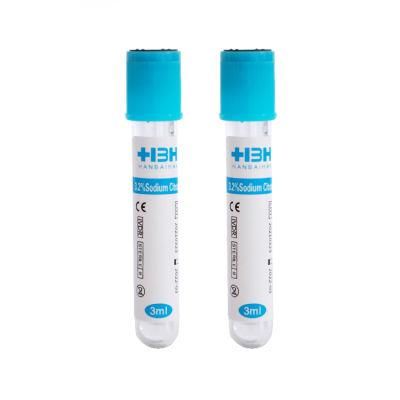New Product Sodium Citrate Vacuum Blood Collection PT Tube in Laboratory Coagulation Test