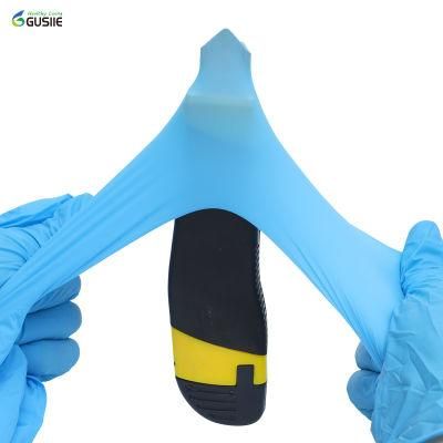 Powdered and Powder Free Household Disposable Nitrile Exam Gloves Nitrile Examination Gloves