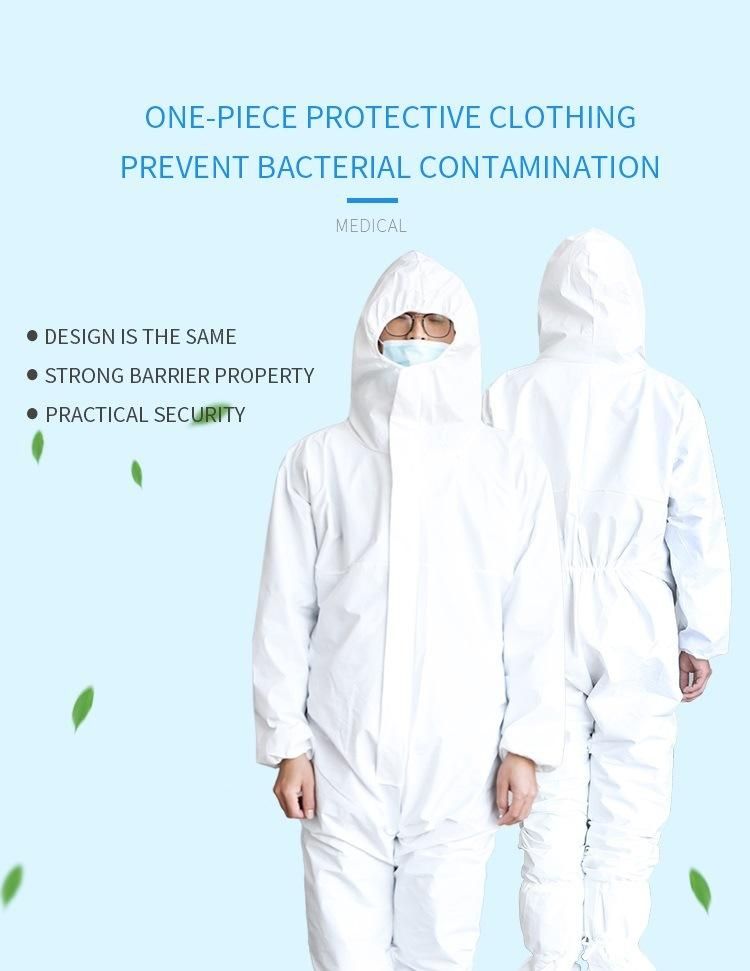 Protective Clothing Coverall Suit Disposable Isolation Gown Body Suit PPE Personal Protection Protective Equipment