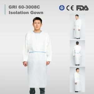 in Stock Wholesale Hospital Safety SGS CE Approval Medical Virus Sterile Protective Isolation Gown