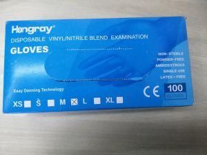 Disposable Vinyl/Nitrile Examination Gloves Power Free