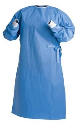 Supply The Disposable CE and ISO Approved Medical Surgery Sterile Reinforced Surgical Gown