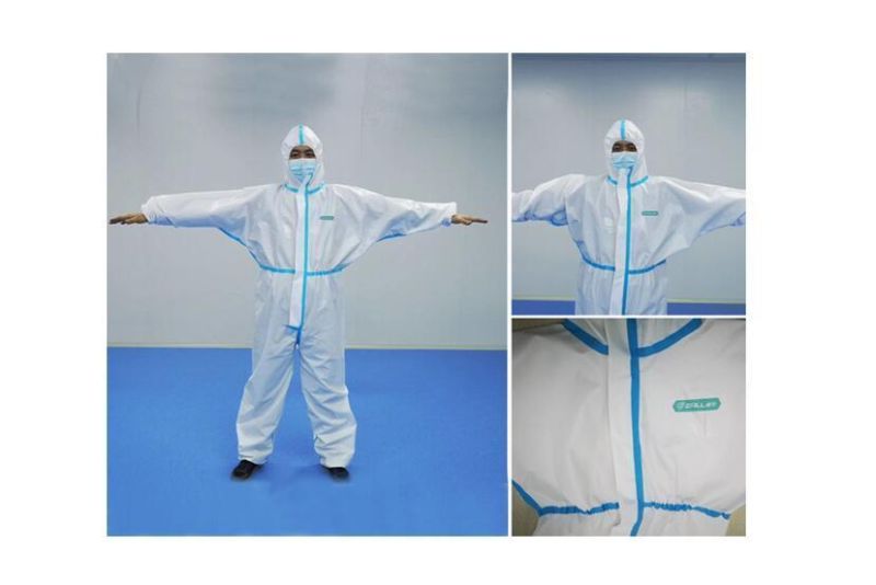 High Quality Medical Protective Clothing Suit Disposable Virus Coverall Protecting Clothing