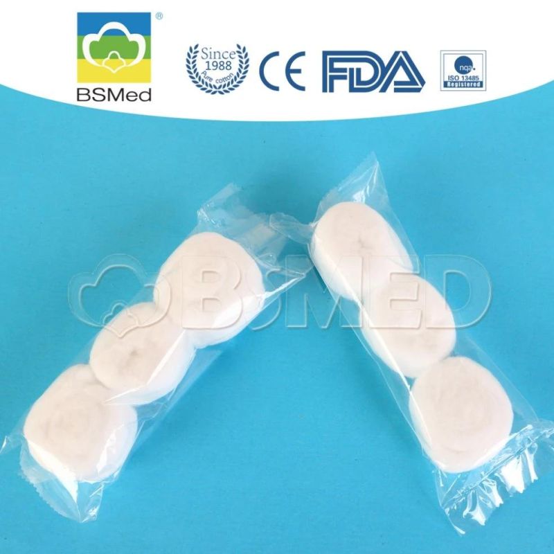 Medical Disposable Cotton Ball Disposable Absorbent Cotton Ball with CE