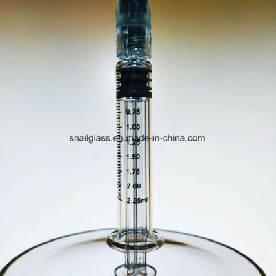 2.25ml Glass syringe Luer Lock/Prefilled syringe
