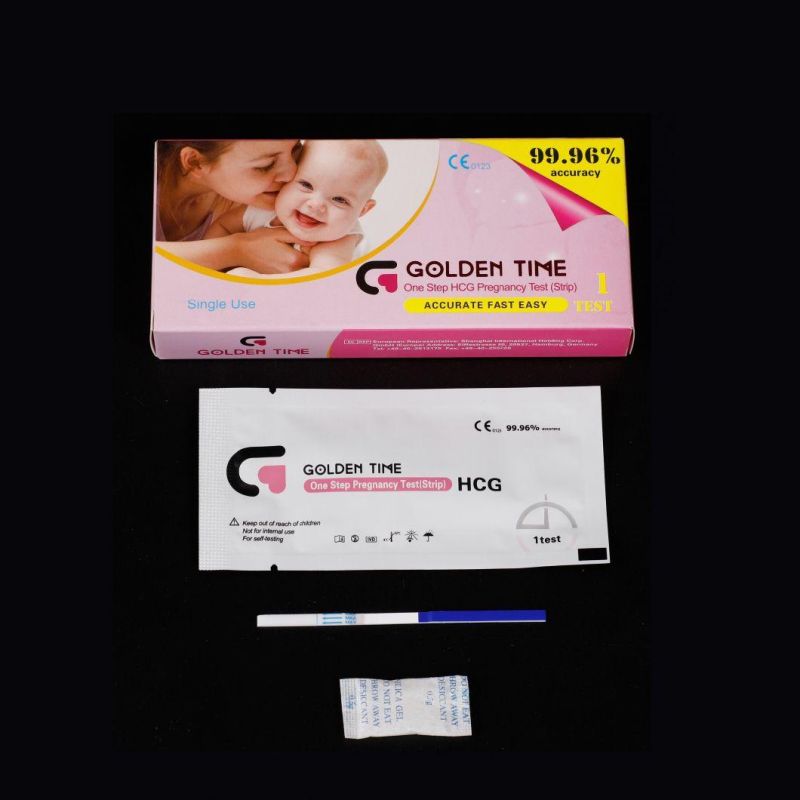Colloidal Gold Diagnos Kit HCG Urine Pregnancy Test Strips