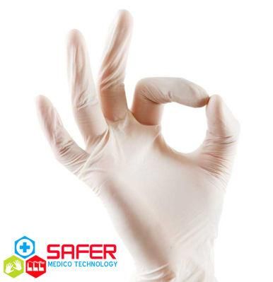 Wholesale Meidcal Latex Examination Gloves 9 Inch