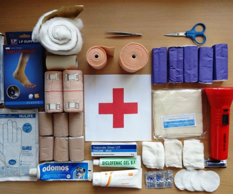 First Aid Carrier for Paramedics and Emergency Medical Supplies Kit