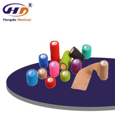 HD534-Nonwoven Tape Flexible Gauze Bandages Self Adhesive Cohesive Elastic Bandage