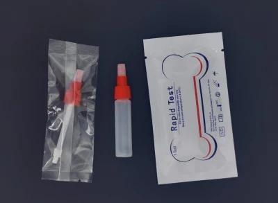 Rapid Indivudual Antigen Saliva Swab Sputum Rapid Test Cassette Indivudual Test Kit Colloidal Gold