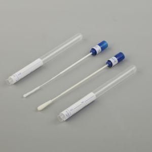 Medical Disposable Vtm Sampling Tube with Swab Viral Transport Medium Nasal Swab Oral Swab Sample Storage Tube