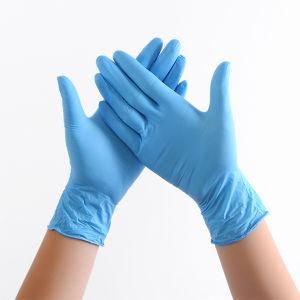 Hot Sale Disposable Nitrile Rubber Gloves Industrial Labor Nitrile Safety Gloves