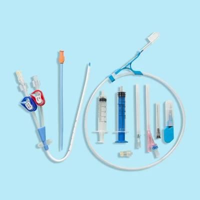 Hospital Medical Disposable Blood Purification Series Hemodialysis Catheter