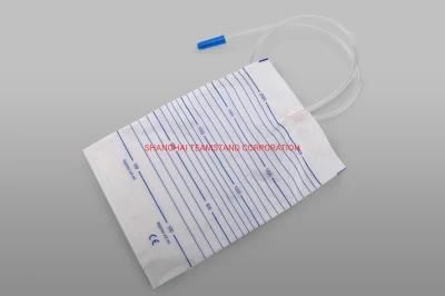 Medical Urine Drainage Bag with Valve Both Economic Luxury Style Available