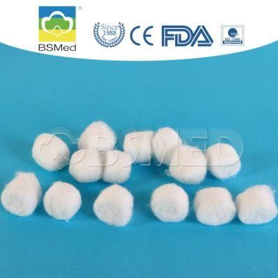 100% Cotton Sterile Medical Supplies Disposable Medicals Products Cotton Balls