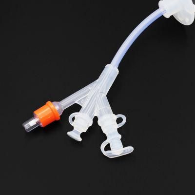 Sterilized Silicone Gastrostomy Stomach Feeding Tube with CE ISO Approved