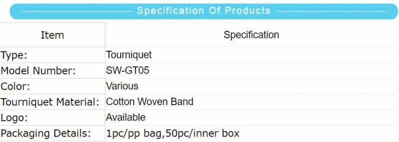 Medical Equipment High-End Tourniquet (SW-GT05)