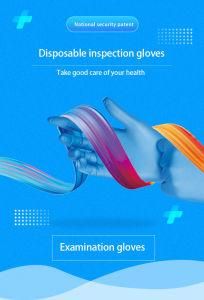 Disposable Examination Medical Nitrile Blend Nitrile Vinyl PVC Latex Gloves Waterproof Factory ISO9001 ISO13485 ASTM-6319 Protective