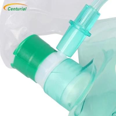 Medical Grade PVC Non-Rebreather Oxygen Mask for Pediatric&amp; Adult