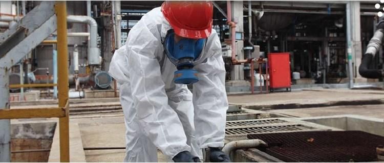 High Visibility Safety Working Disposable Coverall for Food Factory