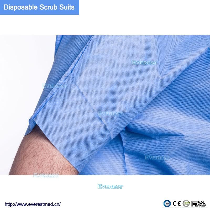 Non Woven Disposable Scrub Short for Hospital