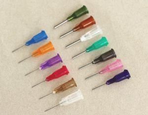 1/2&quot; Inch Luer Lock Blunt End Needles Dispensing Syringe Tips 14 Gauge to 34 Gauge