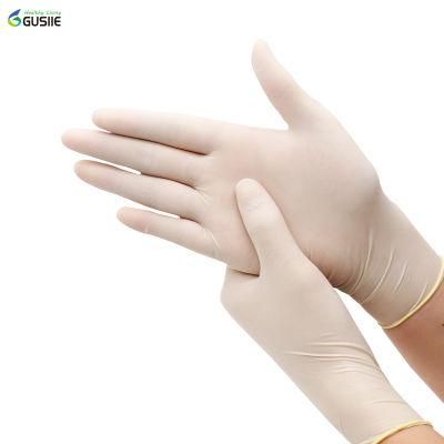 Environmentally Friendly Degradable Wholesale Rubber Examination Disposable Natural Latex Large Gloves