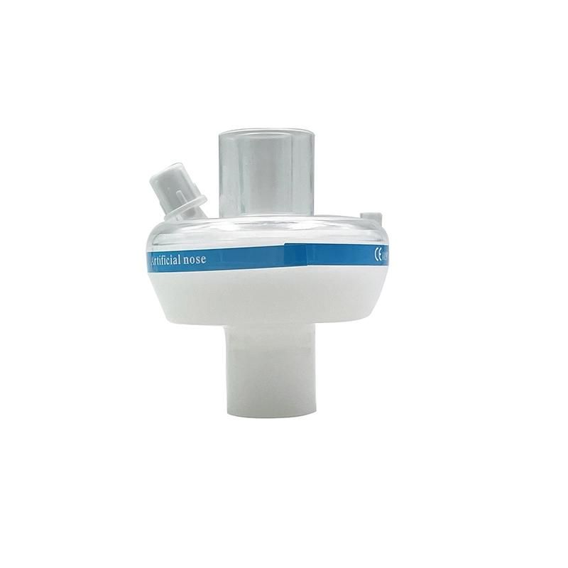 Artificial Nose Medical Disposable Breathing Circuit Hme Filter Filtro Hmef Bacterial Viral Filter