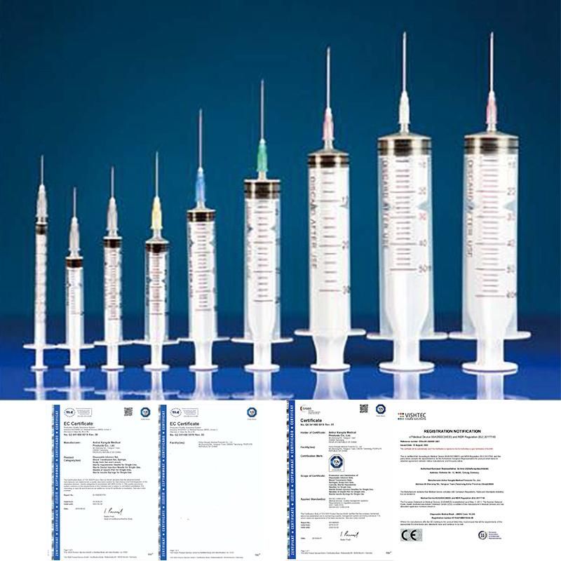 3ml Disposable Syringe with Needle of Medical Supply